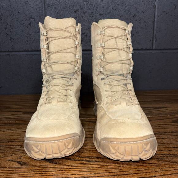 Oakley Made in USA Desert Tan Tactical Military combat Boots Mens 10 Early 2000s - Picture 3 of 8
